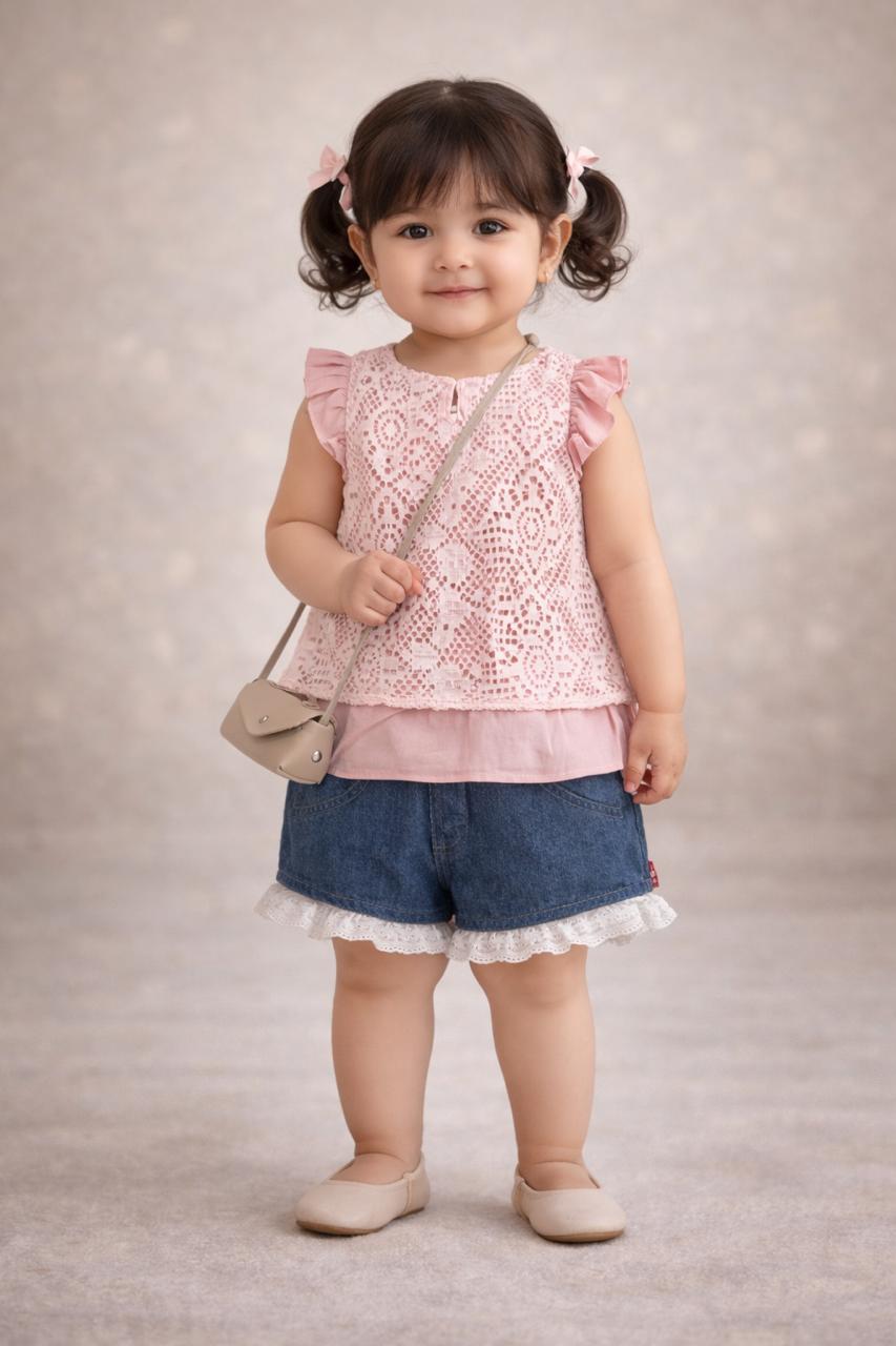 Blush Belle Lace Luxe Co-ord Set