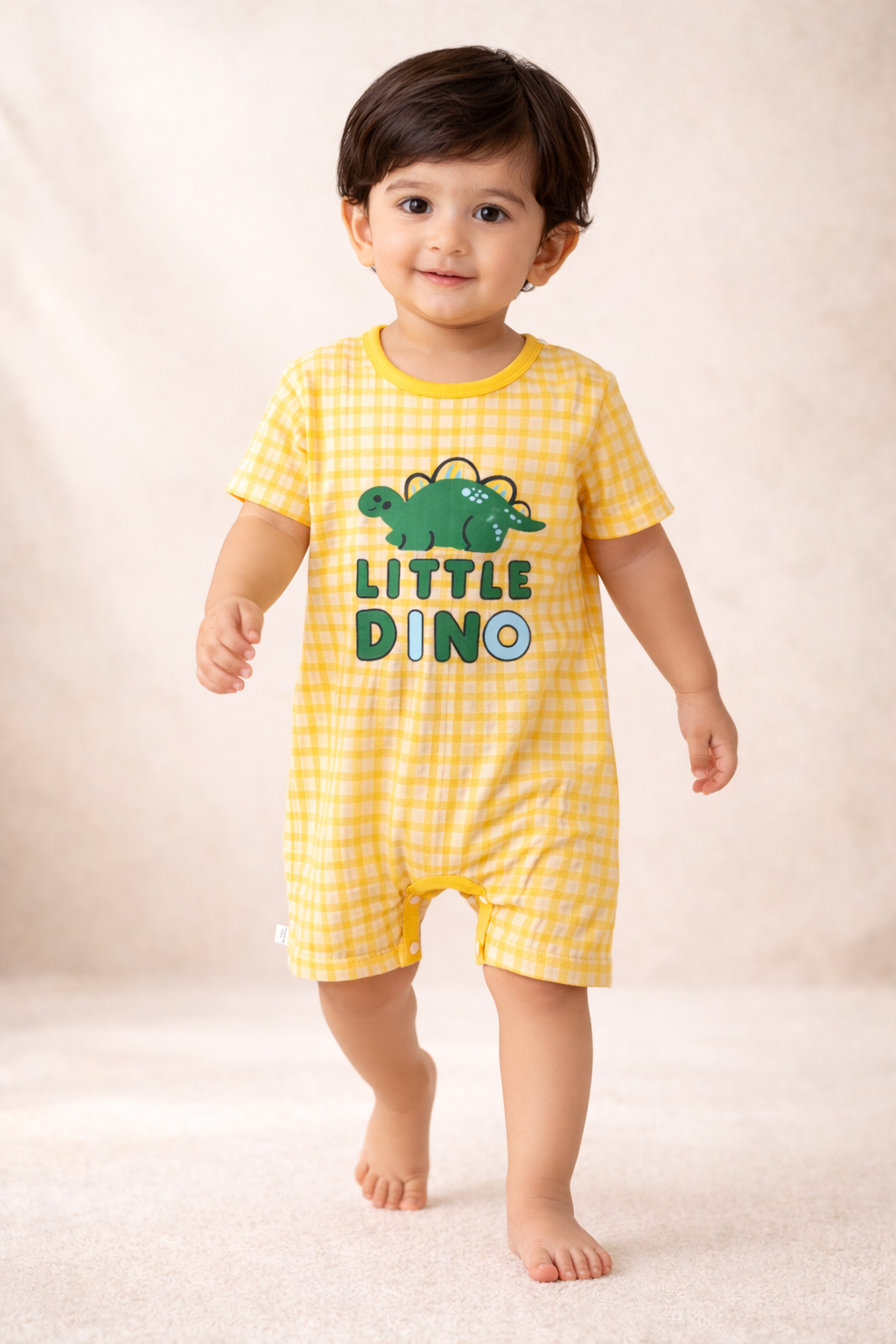 One-Piece Cotton Romper