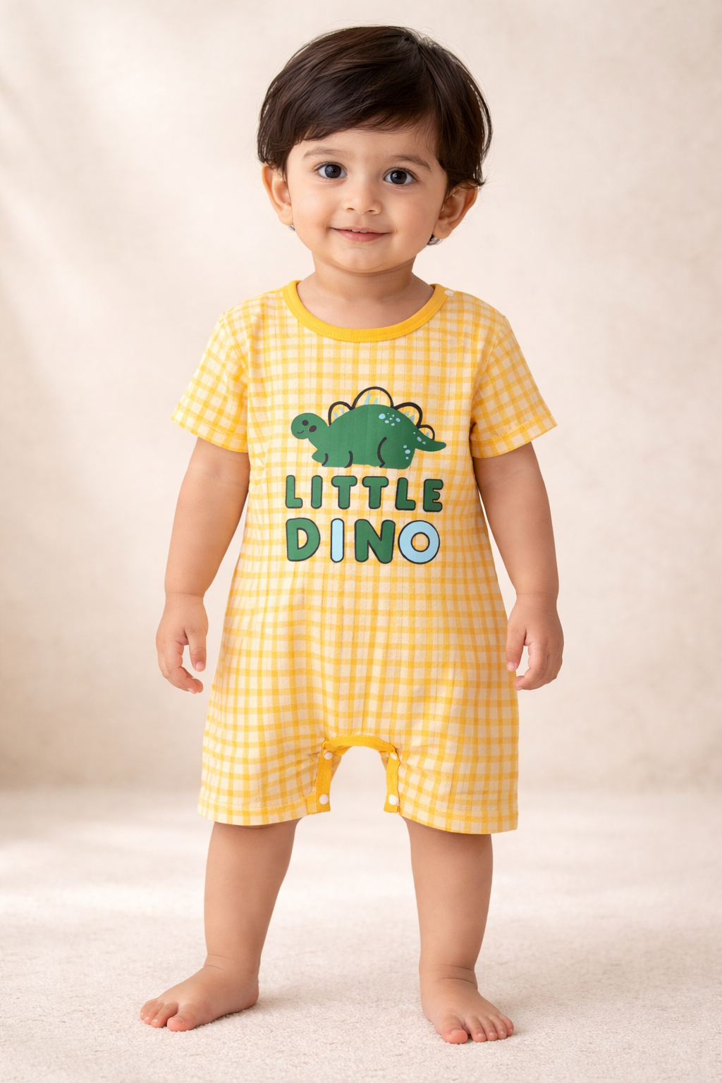 One-Piece Cotton Romper